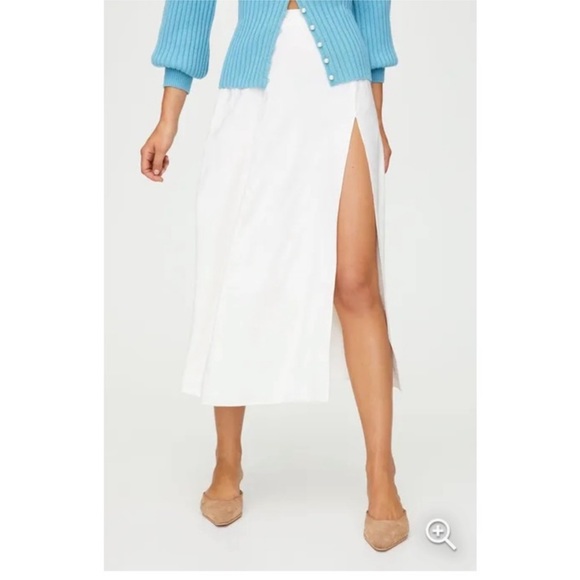 NWOT Wilfred Cherie Skirt, Ivory, size 8, $95 - Picture 2 of 5